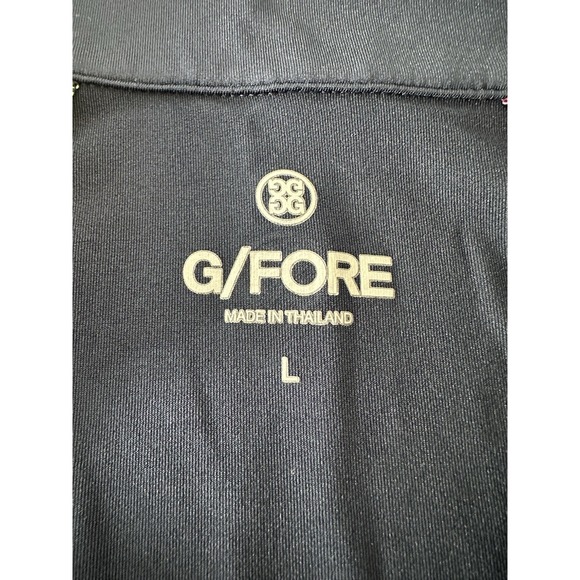 G/FORE Jacket Pullover Top Women Large  1/4 Zip Golf Athleisure Logo Lightweight - Picture 8 of 8